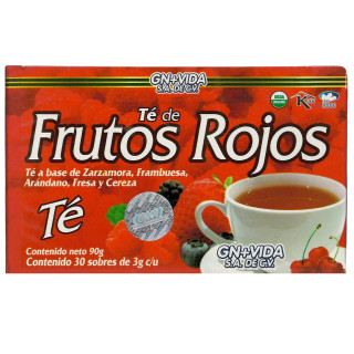 frutos rojo tea