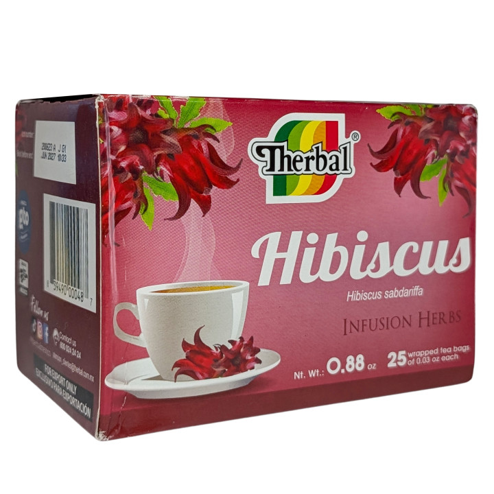 Té de hibisco herbal - Infusión de hierbas 100 % natural de Jamaica