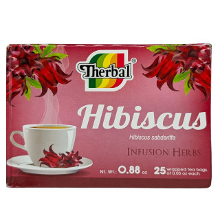 Té de hibisco herbal - Infusión de hierbas 100 % natural de Jamaica