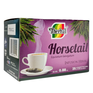 Therbal Horsetail Tea - 25 Tea Bags | Equisetum Laevigatum