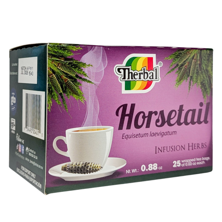 Therbal Horsetail Tea - 25 Tea Bags | Equisetum Laevigatum