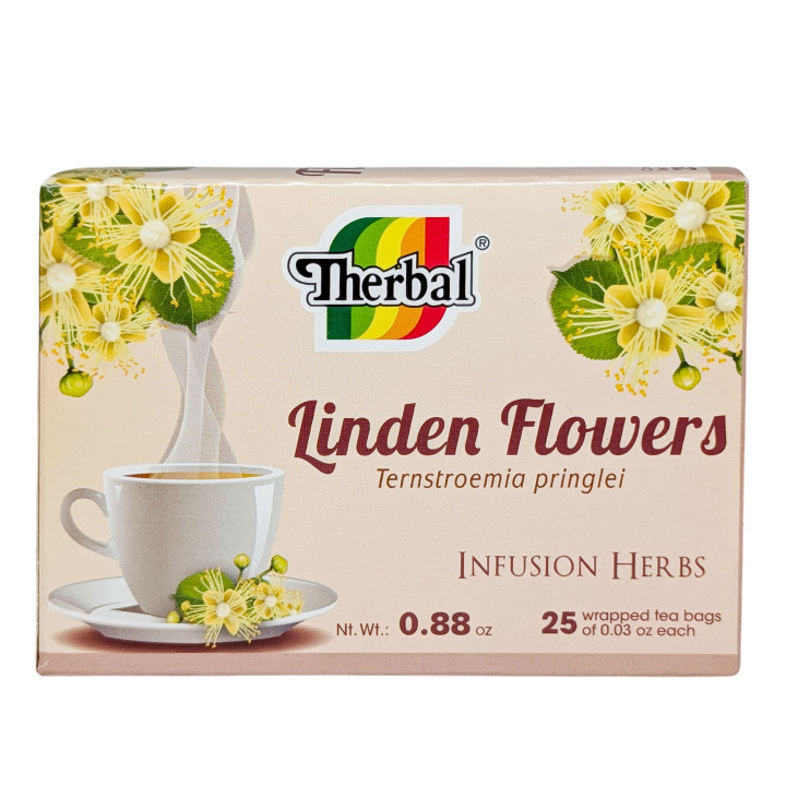 Té de flores de tilo - Flor de Tila 25 bolsitas | Sin cafeína