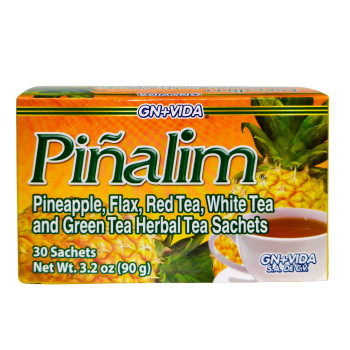 Piñalim - Pineapple, Flax Green Red White Tea Mixed Blend
