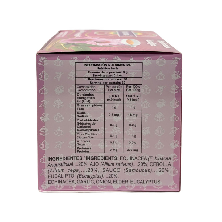 Ajo Grip Tea - Echinacea &amp; Eucalyptus Immune Support | 30 Bags