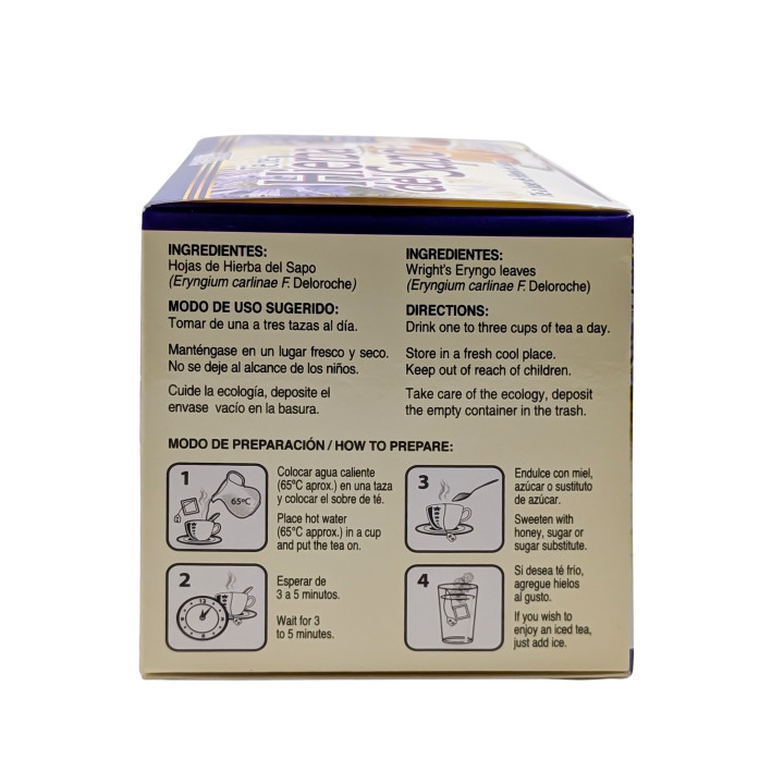 Wright's Eryngo Tea | Té de Hierba del Sapo - 30 Tea Bags
