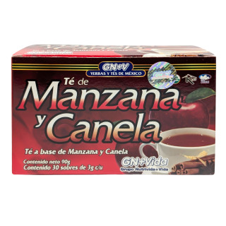 Apple &amp; Cinnamon Tea - Organic Mexican Herbal Tea | 30 Bags