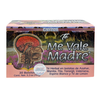 Té Me Vale Madre - Relaxing Herbal Sleep Tea | 30 Sachets