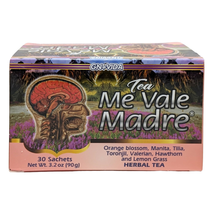 Té Me Vale Madre - Té relajante a base de hierbas para dormir | 30 bolsitas