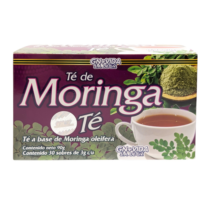 Moringa Tea - 30 Bags Pure Moringa Oleifera Leaf Tea | GN+VIDA