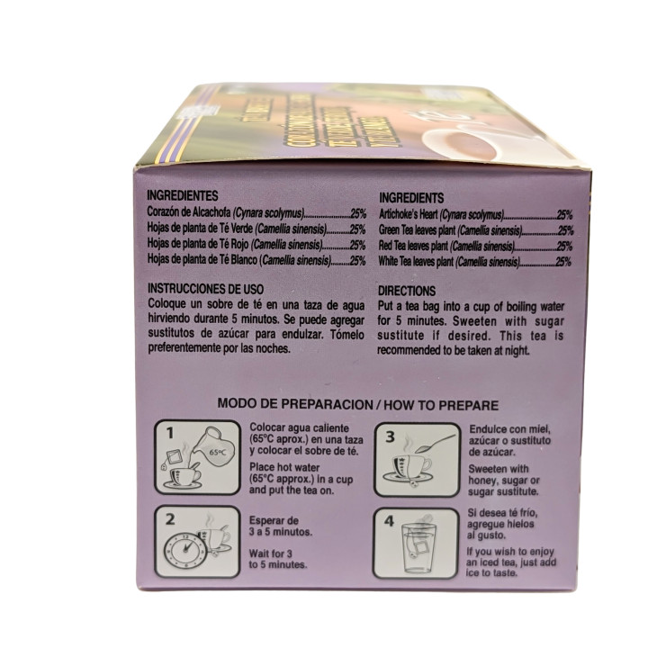 Artichoke Heart Tea with Green, Red &amp; White Tea | 30 Bags