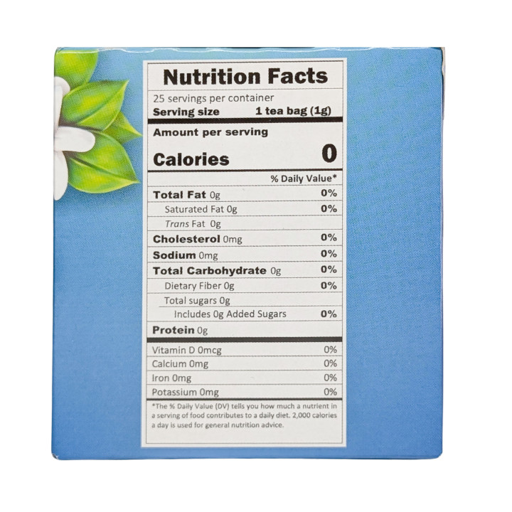 7 Blossoms Herbal Tea - Relaxing Blend | 25 Tea Bags