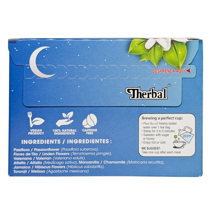 7 Blossoms Herbal Tea - Relaxing Blend | 25 Tea Bags