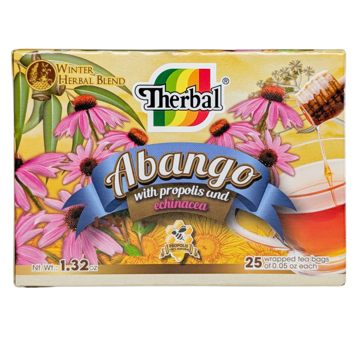 Abango Winter Herbal Tea with Propolis &amp; Echinacea - 25 Bags