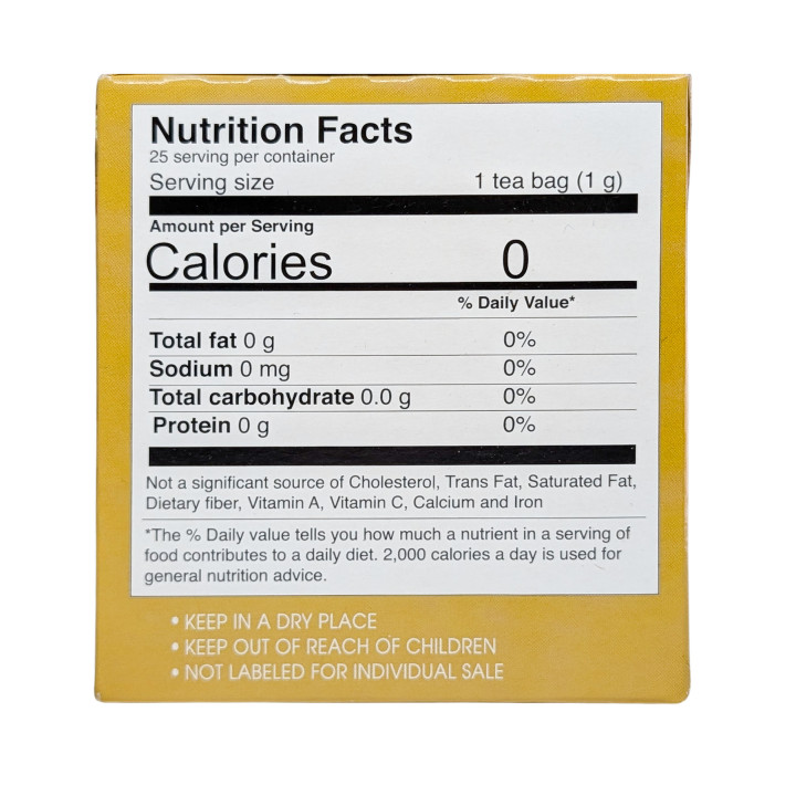 Therbal Cinnamon Tea - 25 Pure Ceylon Cinnamon Tea Bags